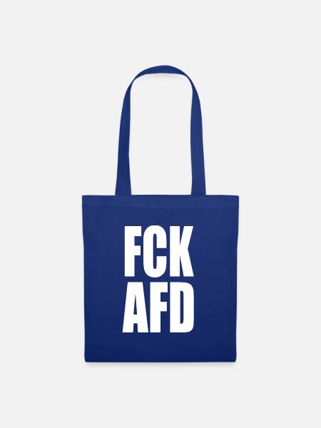 FCKAFD - Stoffbeutel - Royalblau