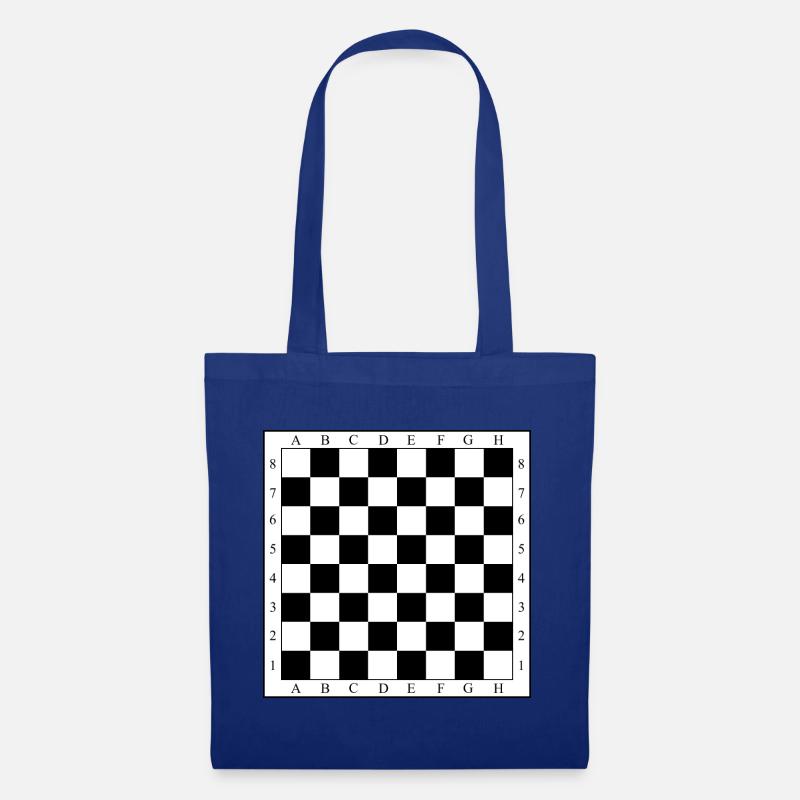 chessboard - Tote Bag - royal blue