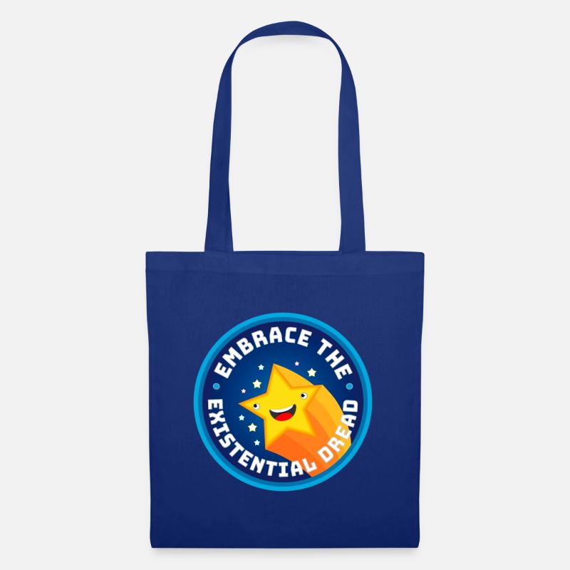 Embrace The Existential Dread - Tote Bag - royal blue