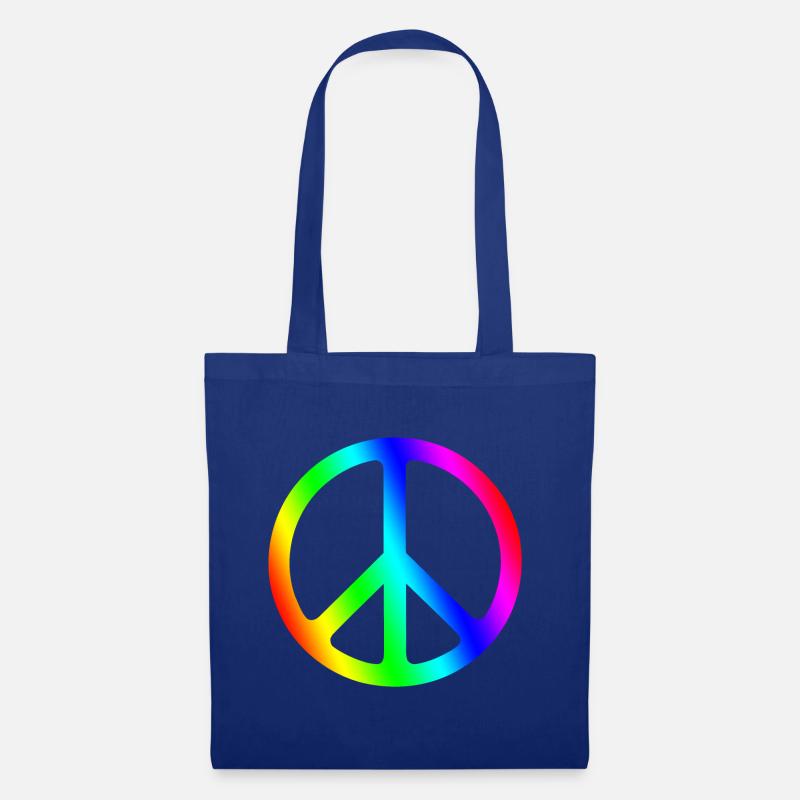 Peace - No war - Tote Bag - royal blue