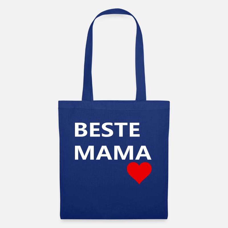 BESTE MAMA - Stoffbeutel - Royalblau