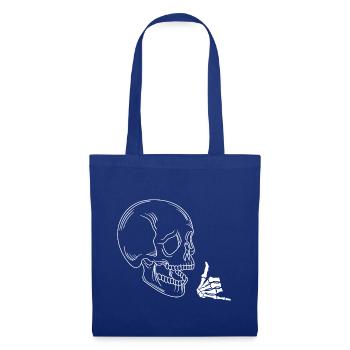 Rocking skull - Tote Bag - royal blue - Front