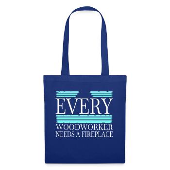 carpenter quotes tshirts bday fun americas - Stoffbeutel - Royalblau - Vorne