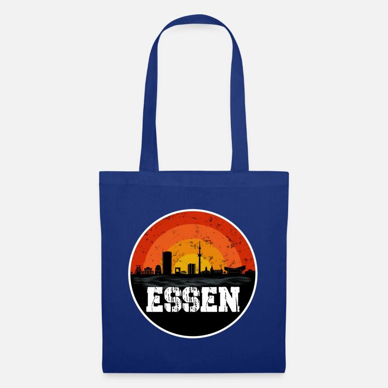 Essen Skyline - Stoffbeutel - Royalblau