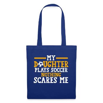 Soccer Mom Tochter Soccer Mom Sport Geschenk - Stoffbeutel - Royalblau - Vorne