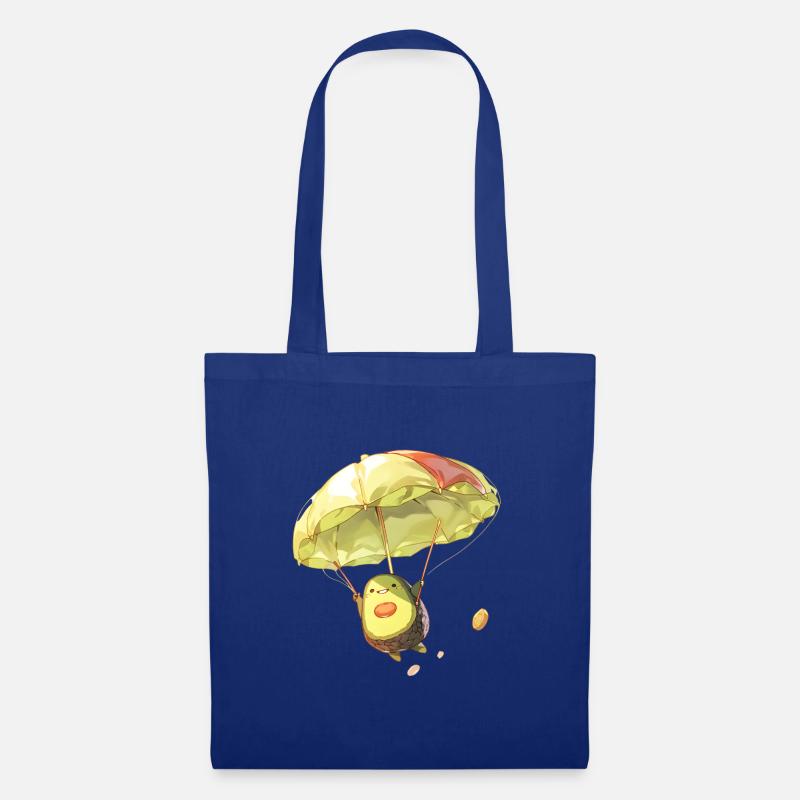 Skydiving Avocado - Tote Bag - royal blue
