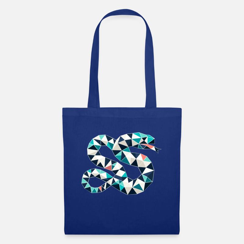 snake // snake - Tote Bag - royal blue