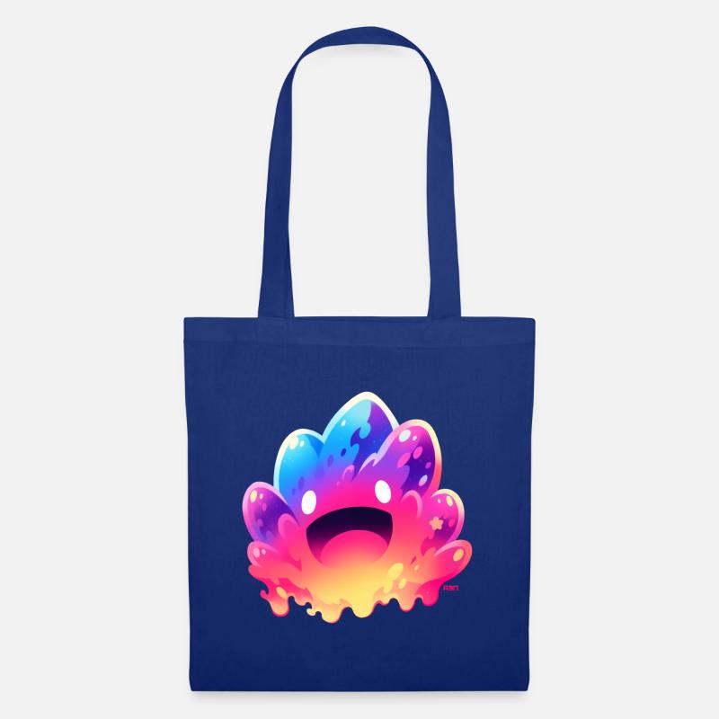 Happy Flame - Stoffbeutel - Royalblau