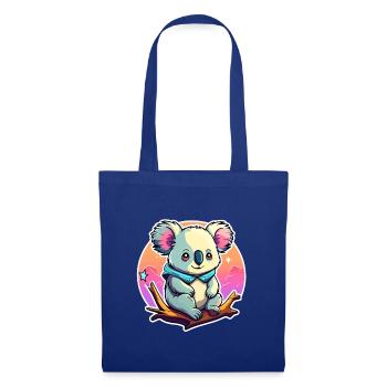 Koala Drawing - Tote Bag - royal blue - Front
