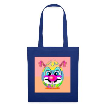 EASTER EGGS CLOWN EASTER BUNNY - Tote Bag - royal blue - Front