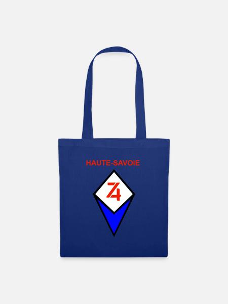 Haute-Savoie - Stoffbeutel - Royalblau