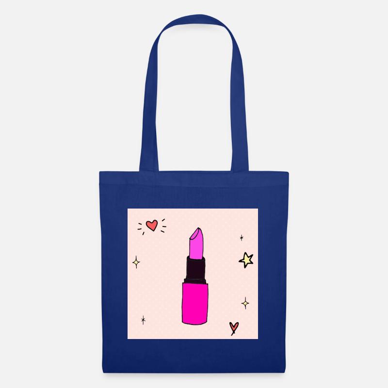 Pink Doodle Glanz-Lippenstift - Stoffbeutel - Royalblau