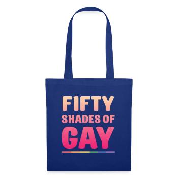 LGBTQ Pride Month -Shades of Gays - Tote Bag - royal blue - Front