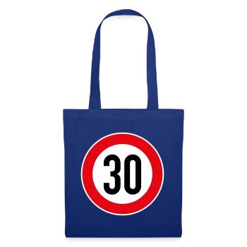 30 Birthday - Tote Bag - royal blue - Front