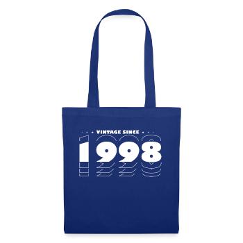 Best of 1998 - Celebrate 27 Years in Vintage - Tote Bag - royal blue - Front