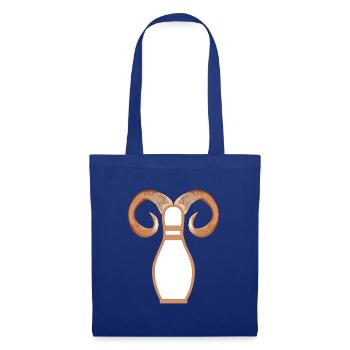 BOWLING ANNIVERSAIRE ZODIAC BOWLING - Sac en tissu - bleu royal - Devant