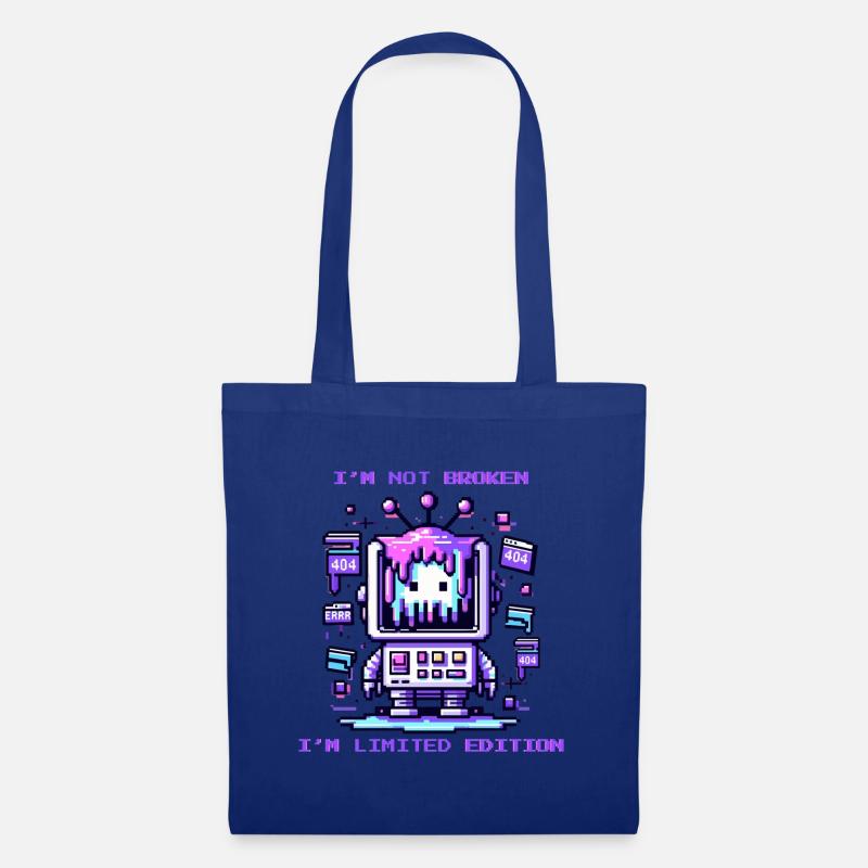 I'm Not Broken - I'm Limited Edition - Stoffbeutel - Royalblau