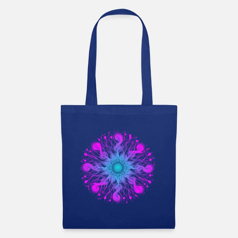 Psyche Mandala - Tote Bag - royal blue