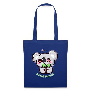 Plant Hope! - Tote Bag - royal blue - Front