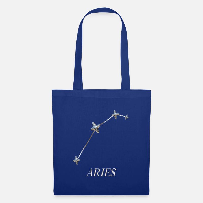 Aries Zodiac - Stoffbeutel - Royalblau
