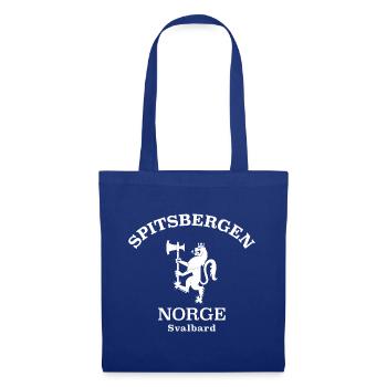 Spitzberg Norvège Norvège Norvège - Sac en tissu - bleu royal - Devant