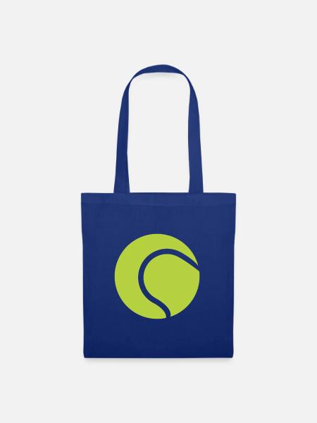 Tennisball - Stoffbeutel - Royalblau