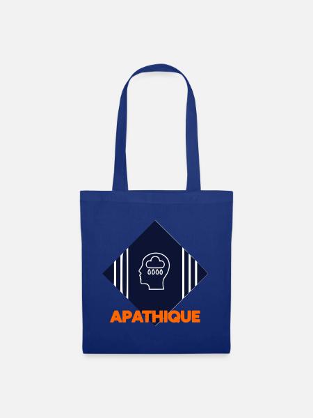 apathisch - Stoffbeutel - Royalblau