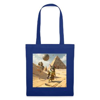 Adventurous Rat in Egypt - Tote Bag - royal blue - Front