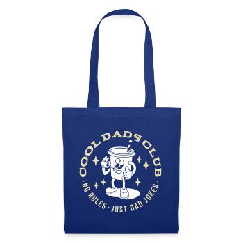 Cool Dads Club Vatertag Vater Geschenk - Stoffbeutel - Royalblau - Vorne