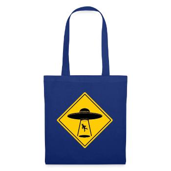 Méfiez-vous des OVNIs - Sac en tissu - bleu royal - Devant