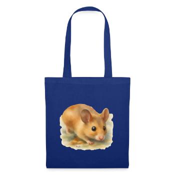 Watercolor style mouse by artdee - Tote Bag - royal blue - Front