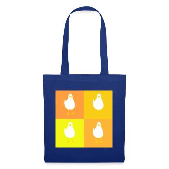 MineMineMineMine - yellow - Tote Bag - royal blue - Front