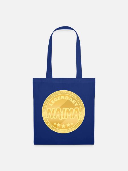 Geschenkidee Naima - Stoffbeutel - Royalblau