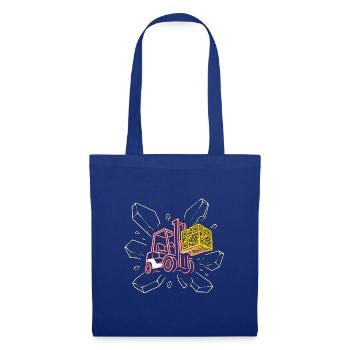 Funny Forklift Forklift Driver – Logistics - Tote Bag - royal blue - Front