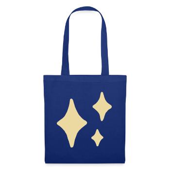 Golden Sparkle Trio - Stoffbeutel - Royalblau - Vorne
