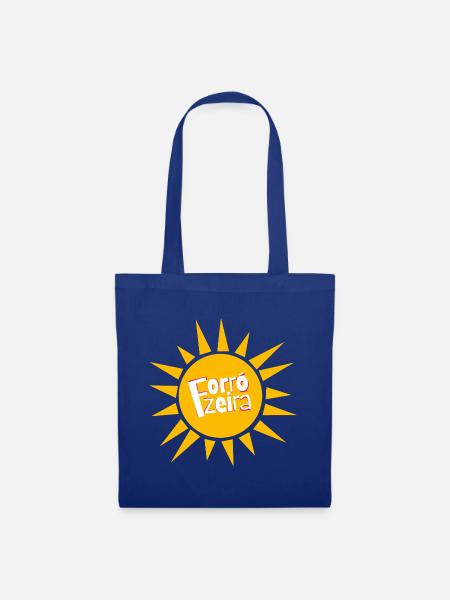 Forrozeira – Sonne & Forro Statement - Stoffbeutel - Royalblau