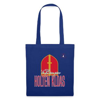'k Bin gin Holten Kloas – Sinterklaas-Trikot - Stoffbeutel - Royalblau - Vorne