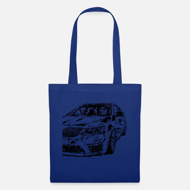 Octavia 3 RS Dirty - Stoffbeutel - Royalblau