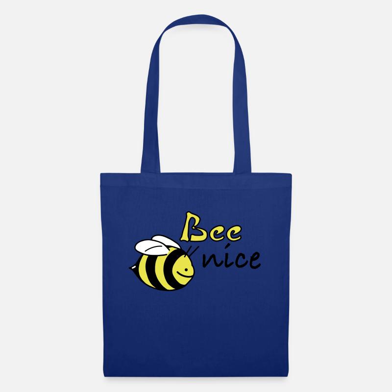 bee nice - Stoffbeutel - Royalblau