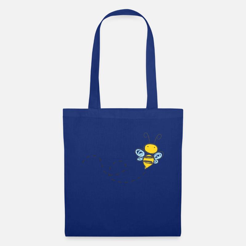 bee - Stoffbeutel - Royalblau