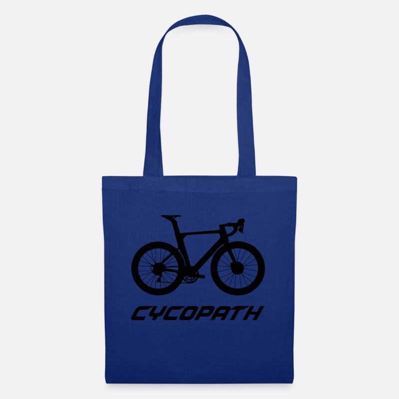 Cycopath, prepared for the road - Tote Bag - royal blue