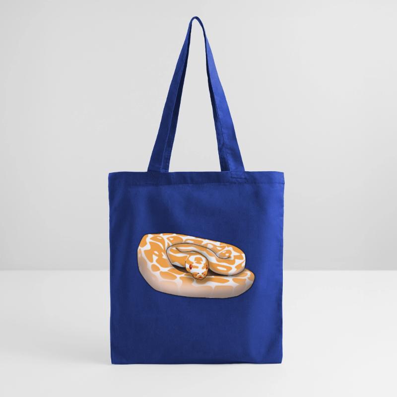 Lavender Albino Ball Python (Python regius) Schla Sac en tissu