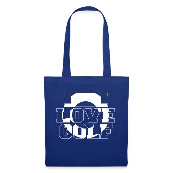 golfcoach golfer golf course birthday present - Stoffbeutel - Royalblau - Vorne