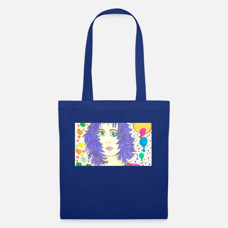 JasminEs World - Stoffbeutel - Royalblau
