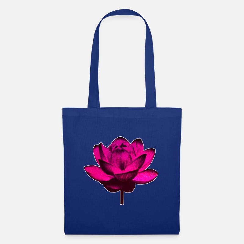 Galaxy Flower - Stoffbeutel - Royalblau