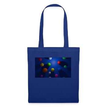 Bubbles - Stoffbeutel - Royalblau - Vorne