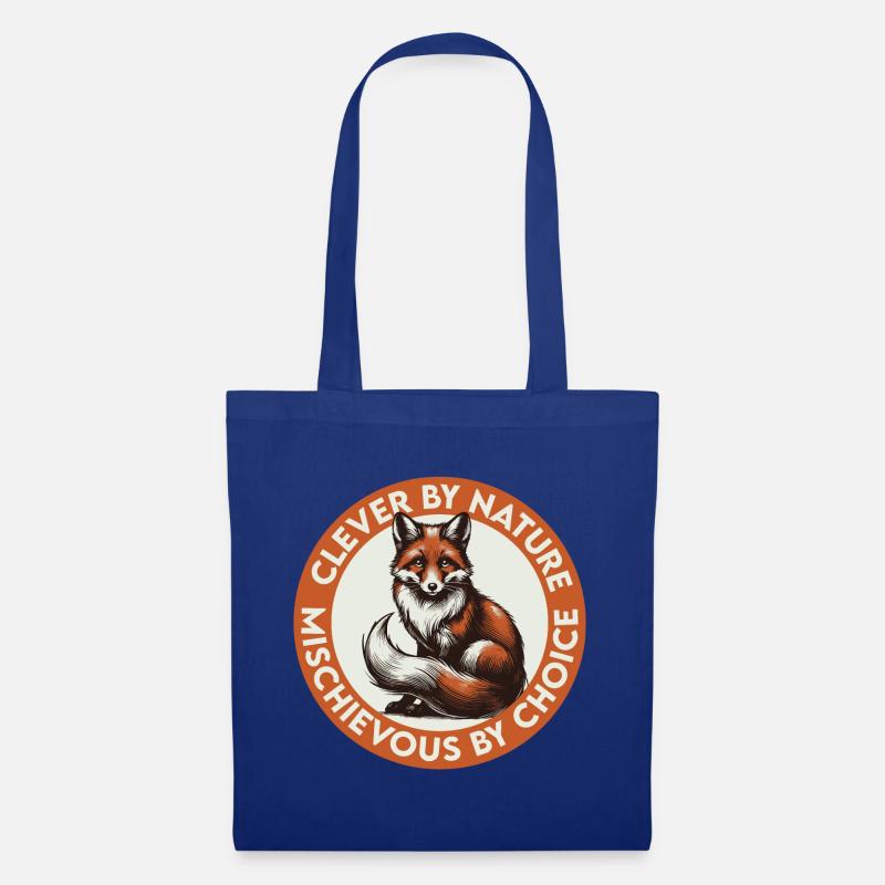 Outfoxed Them All - Stoffbeutel - Royalblau