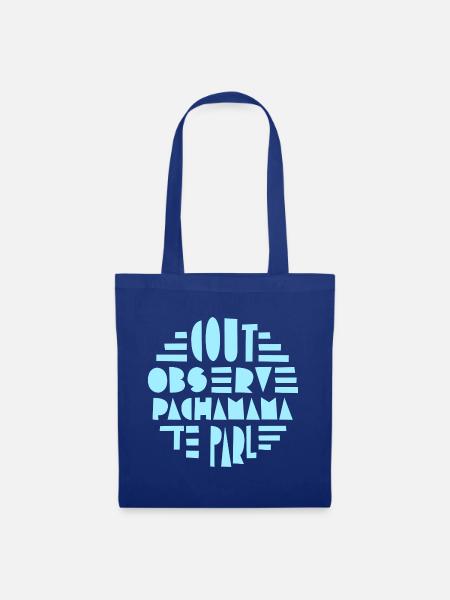 Pachamama - Stoffbeutel - Royalblau