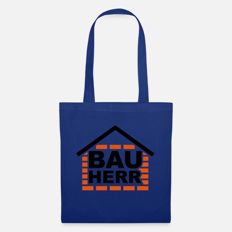 Bauherr - Stoffbeutel - Royalblau