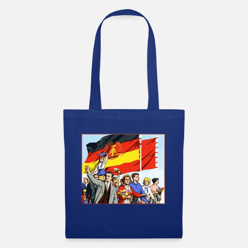 Défilé DDR - Sac en tissu - bleu royal